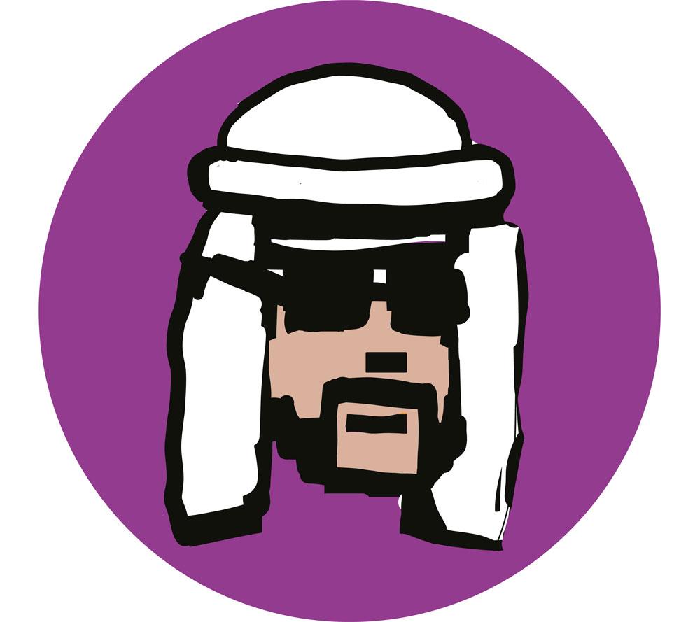 Crypto Sheikh Purple Digital